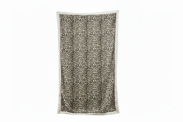 Cocoa Leopard Bunny Sand Dollar Snow Bunny - Mega Size 90"x55" - Darseys Furniture & MattressHandmade Heifer