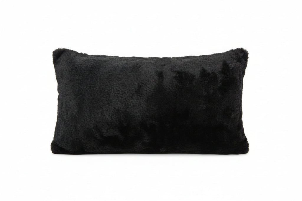 Cognac Wild Jaguar Black Tuscany Lumbar Pillow - Darseys Furniture & MattressHandmade Heifer