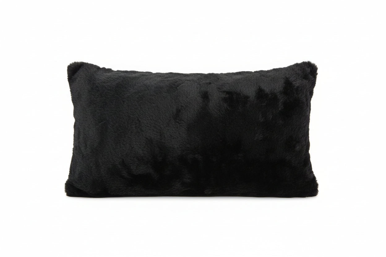 Cognac Wild Jaguar Black Tuscany Lumbar Pillow - Darseys Furniture & MattressHandmade Heifer