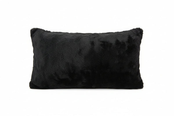 Cognac Wild Jaguar Black Tuscany Lumbar Pillow - Darseys Furniture & MattressHandmade Heifer