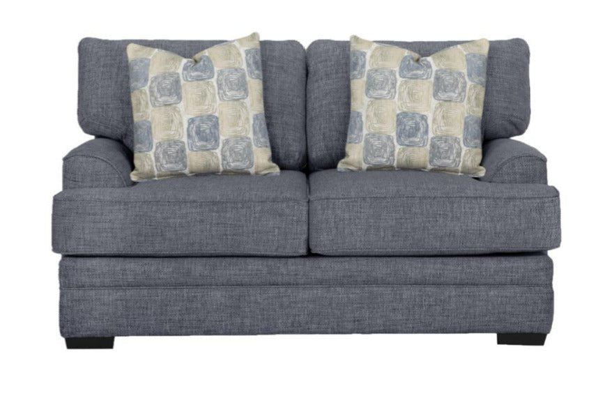 Crosby Stonewash Loveseat 88120 - 3932 - 43 - Darseys Furniture & MattressFranklin Furniture Corp. Main image