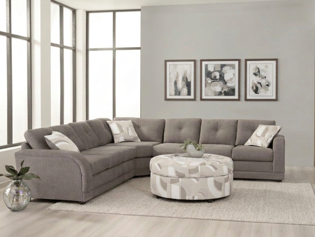 Cruiser Fossil Sectional 23600 - LFS02 - RFS02 - WEDGE02 - Darseys Furniture & MattressHughes Furniture Main image