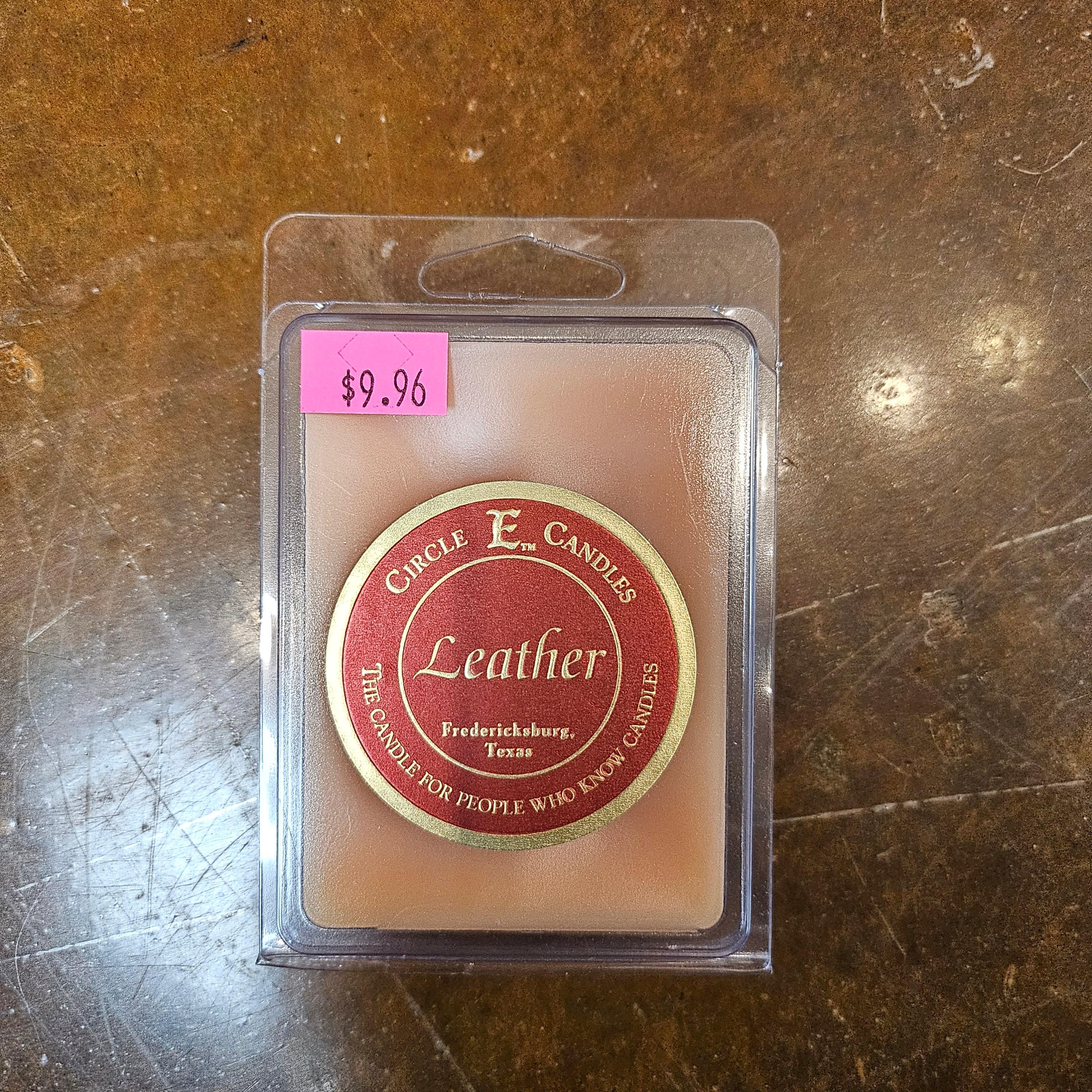 Circle E 3oz Wax Melt Leather.