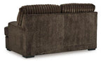 Aylesworth Chocolate Loveseat 5370235.