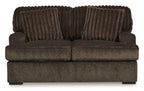 Aylesworth Chocolate Loveseat 5370235.
