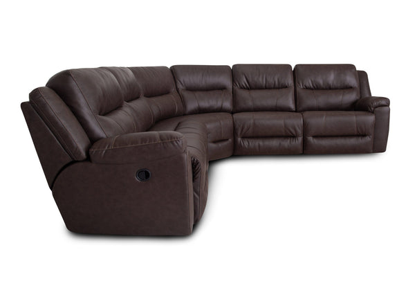 Davenport Duvall Coffee Reclining Sectional 65901 - 02 - 03 - 07 - 77 - 99 - 3429 - 10 - Darseys Furniture & MattressFranklin Furniture Corp.