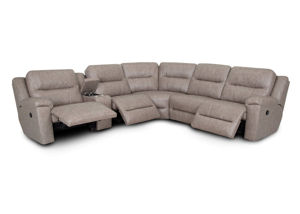 Davenport Duvall Greige Reclining Sectional 65901 - 02 - 03 - 07 - 77 - 99 - 3429 - 22 - Darseys Furniture & MattressFranklin Furniture Corp.