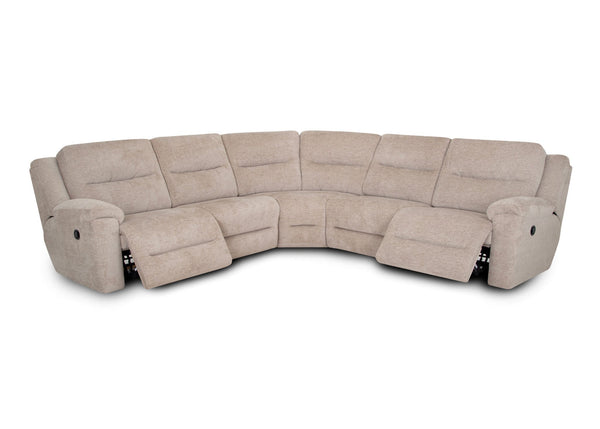 Davenport Rollins Camel Reclining Sectional 65901 - 02 - 07 - 00 - 1516 - 19 - Darseys Furniture & MattressFranklin Furniture Corp.