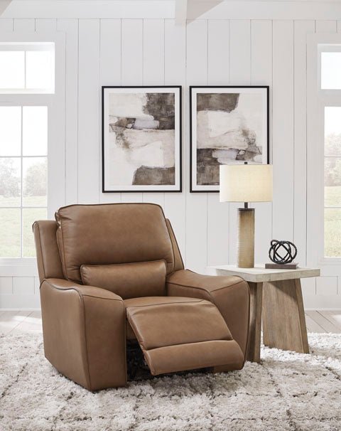 DeepWakes Caramel Recliner U6260613 - Darseys Furniture & MattressAshley