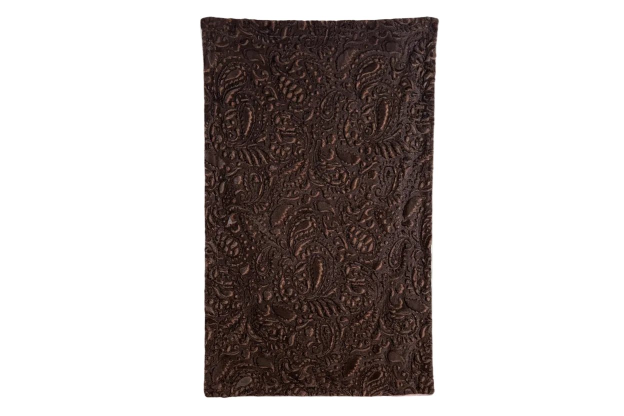 Desert Rose Encore Chestnut Paisley - Lap Size 60"x36" Secondary image