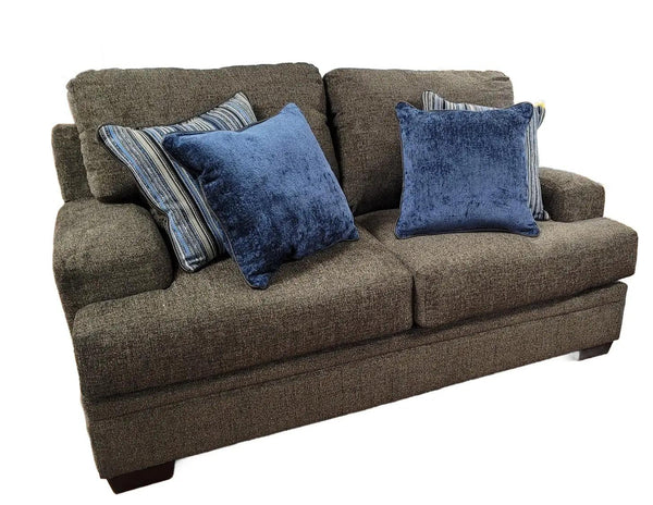 Dewey Brindle Loveseat 8875LS - Darseys Furniture & MattressHughes Furniture