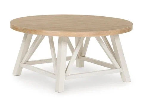 Fawndell Antique Cocktail Table and 2 End Tables T193 - 13 - Darseys Furniture & MattressAshley