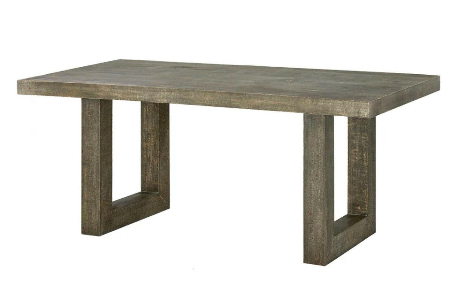 22544/52519 Robertson Table & 4 Maxwell Snow Leopard Chairs.