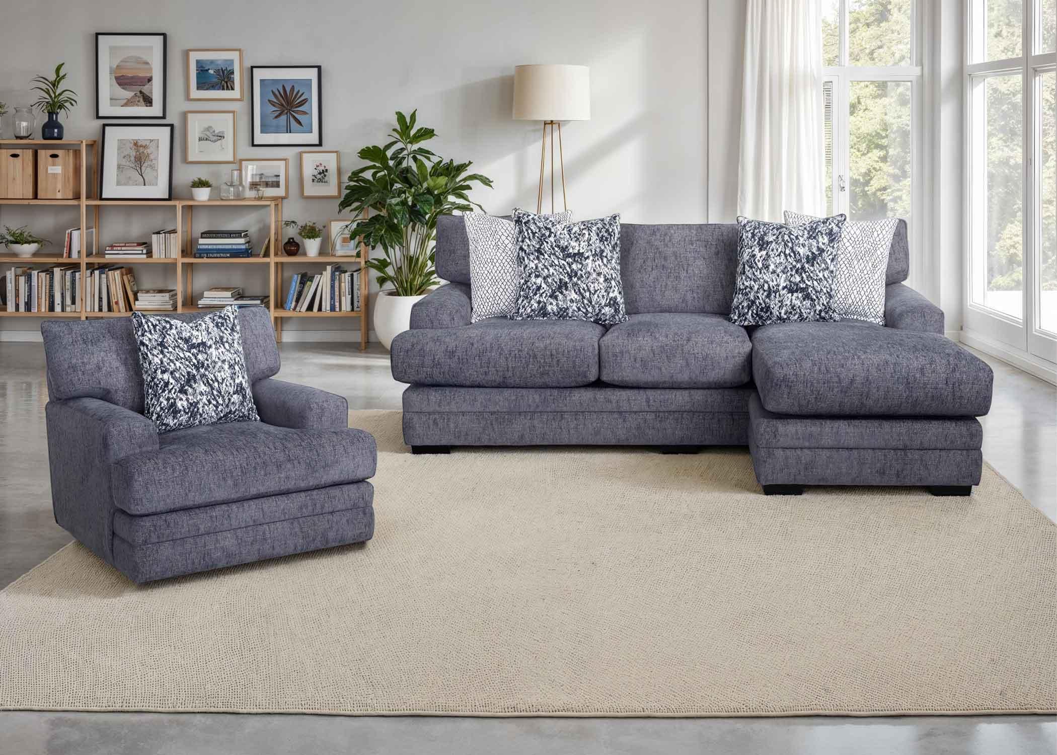 Sapphire Matcha Mineral Swivel Chair 96080-3453-42 - Darseys Furniture & Mattress