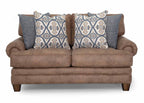 Sicily Chief Hazlenut Loveseat 95720-1916-18 - Darseys Furniture & Mattress