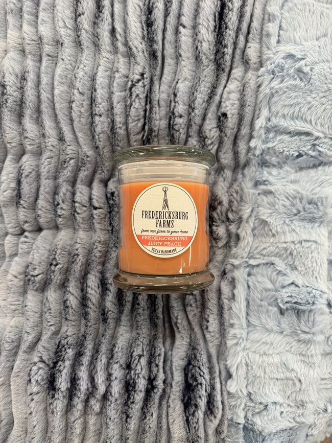 Fredericksburg Juicy Peach 9oz Candle - Darseys Furniture & Mattress Hover Image