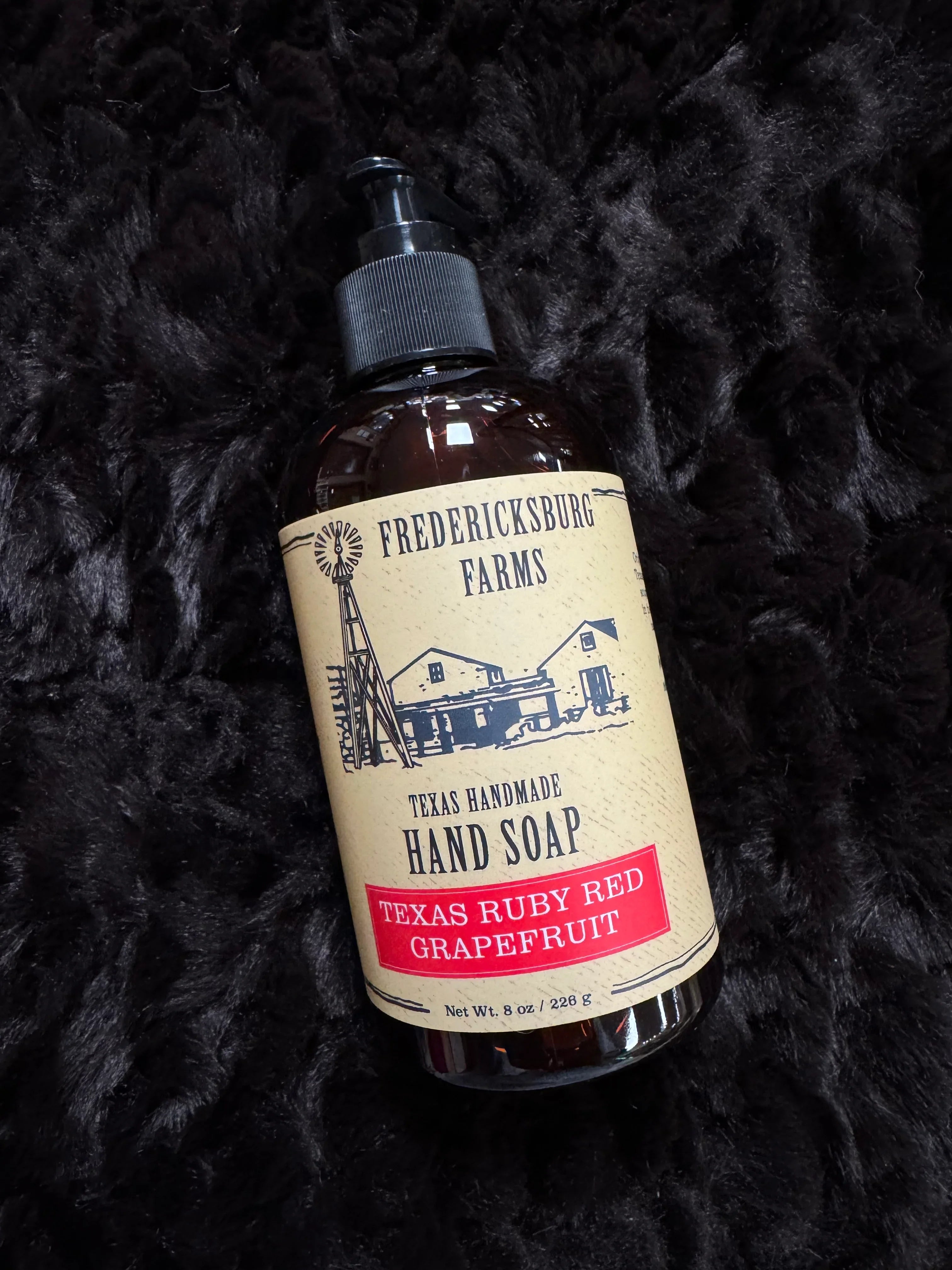 Texas Ruby Red Grapefruit Goat Milk Hand Soap - Darseys Furniture & Mattress Main image