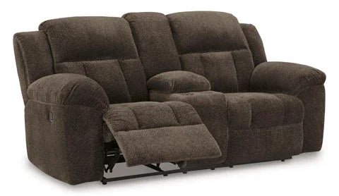 Frohn Chocolate Reclining Loveseat 3740794 Secondary image