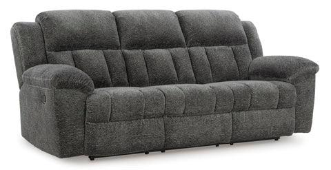 Frohn Graphite Reclining Sofa 3740688 - Darseys Furniture & MattressAshley