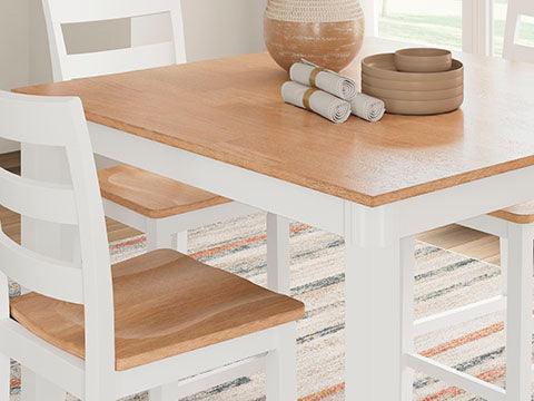 Gesthaven Table & 4 Chairs D398-223 – Darseys Furniture & Mattress