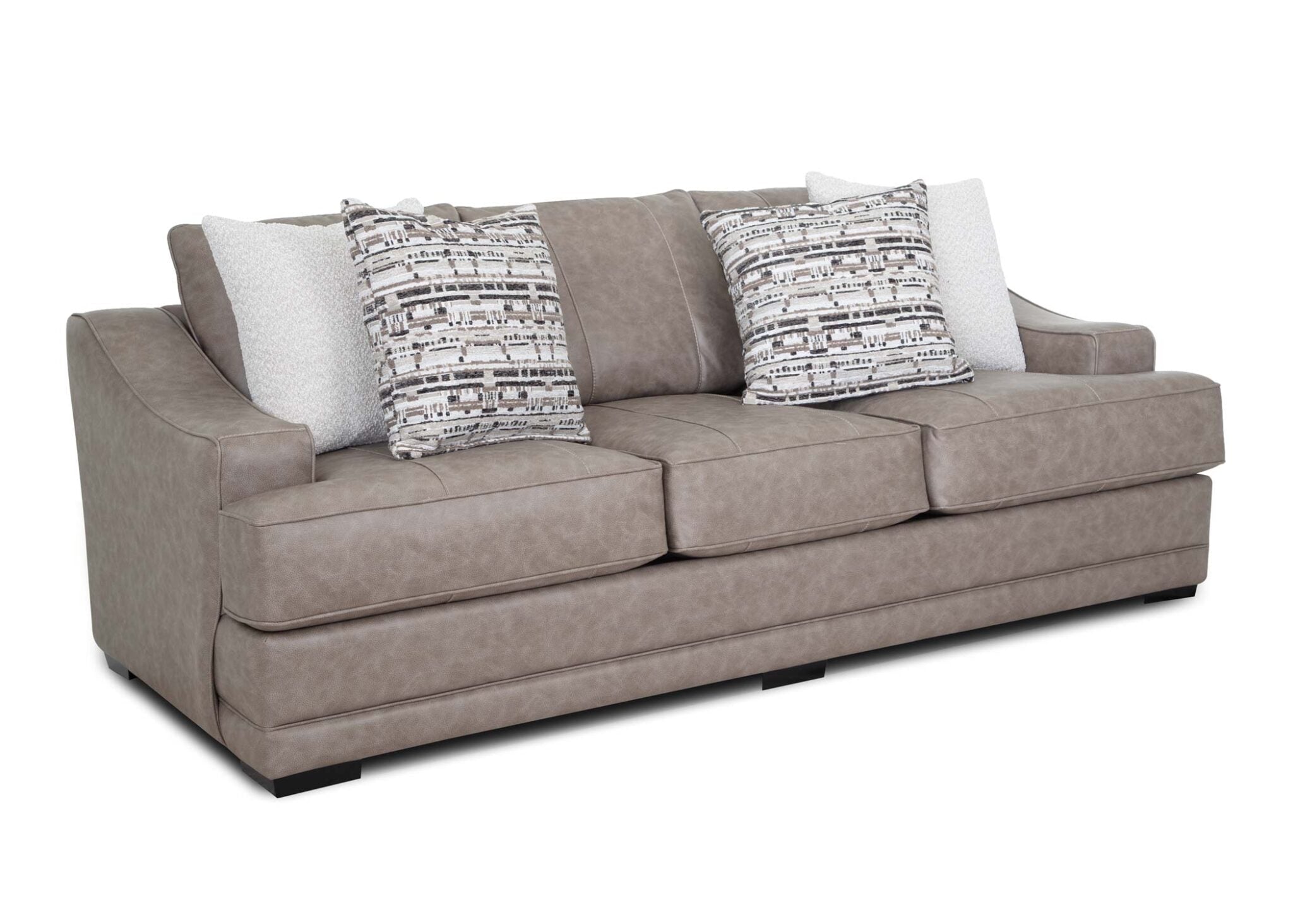 Granger Duvall Greige Sofa 89340 - 3429 - 22 - Darseys Furniture & MattressFranklin Furniture Corp.