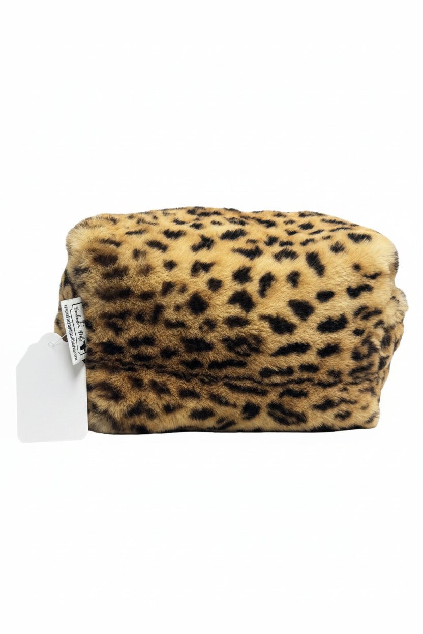 Handmade Heifer Leopard Boxy Bag w/ Handle - Darseys Furniture & MattressHandmade Heifer