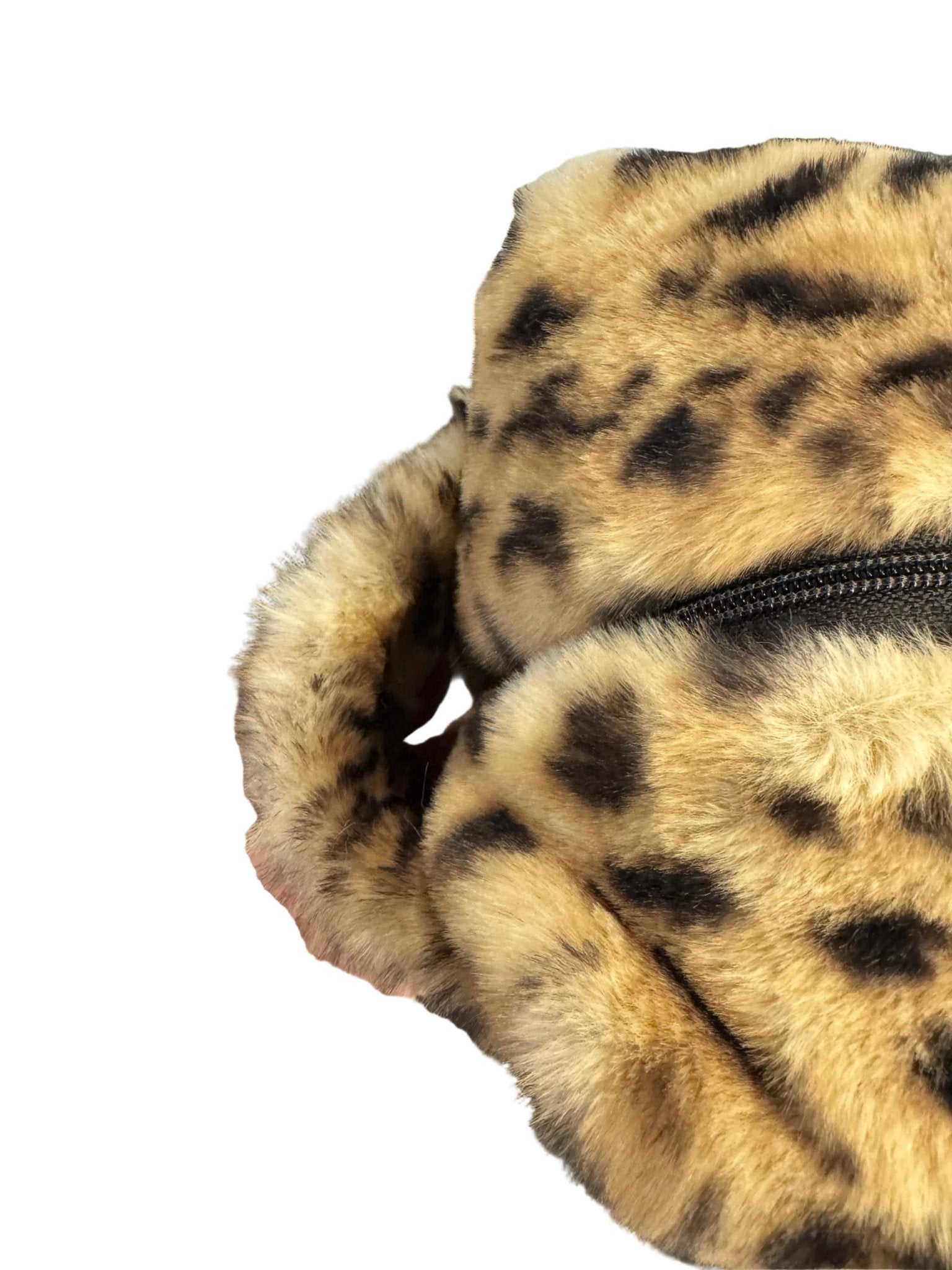 Handmade Heifer Leopard Boxy Bag w/ Handle Secondary image