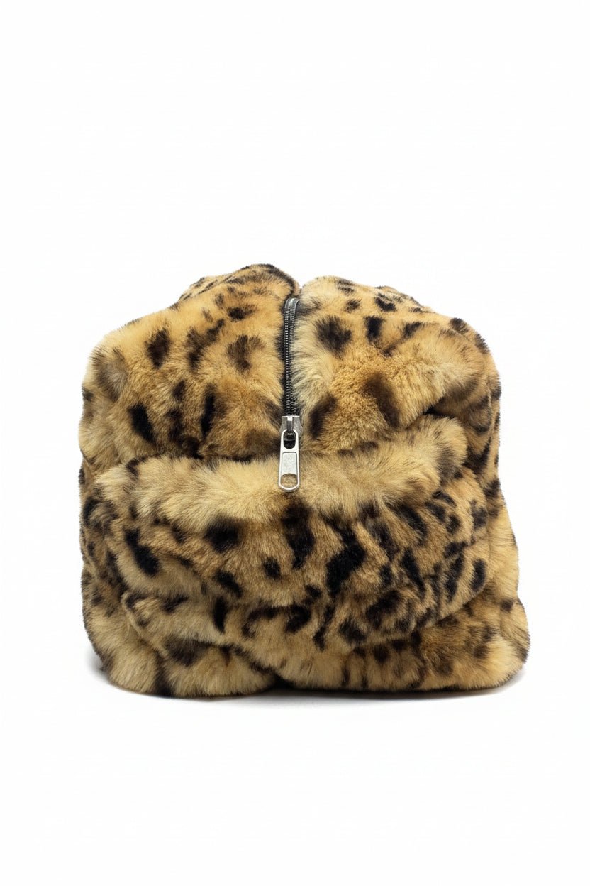 Handmade Heifer Leopard Boxy Bag w/ Handle - Darseys Furniture & MattressHandmade Heifer