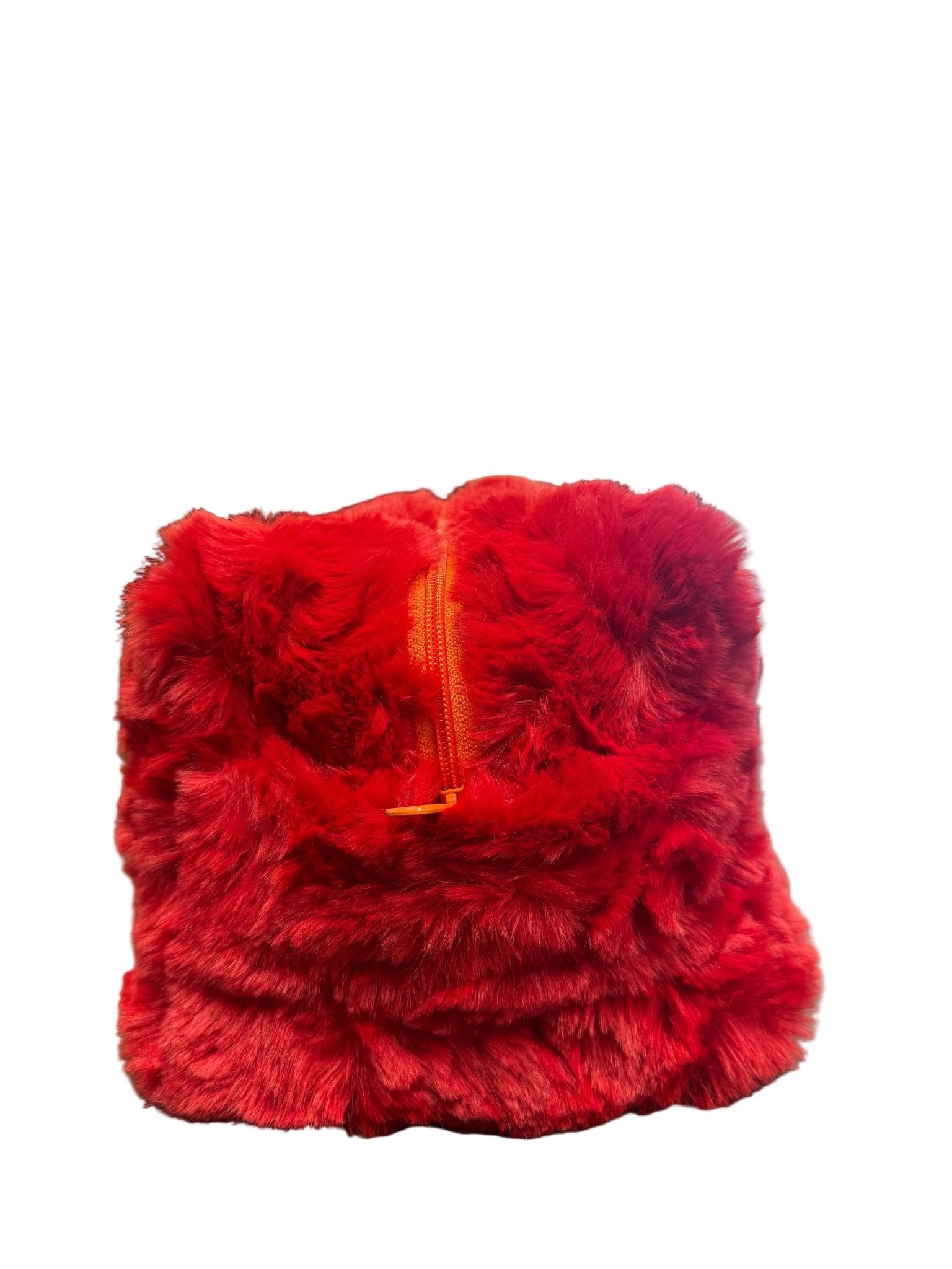 Handmade Heifer Scarlet Tuscany Red Marble Liner Boxy Bag w/ Handle Secondary image