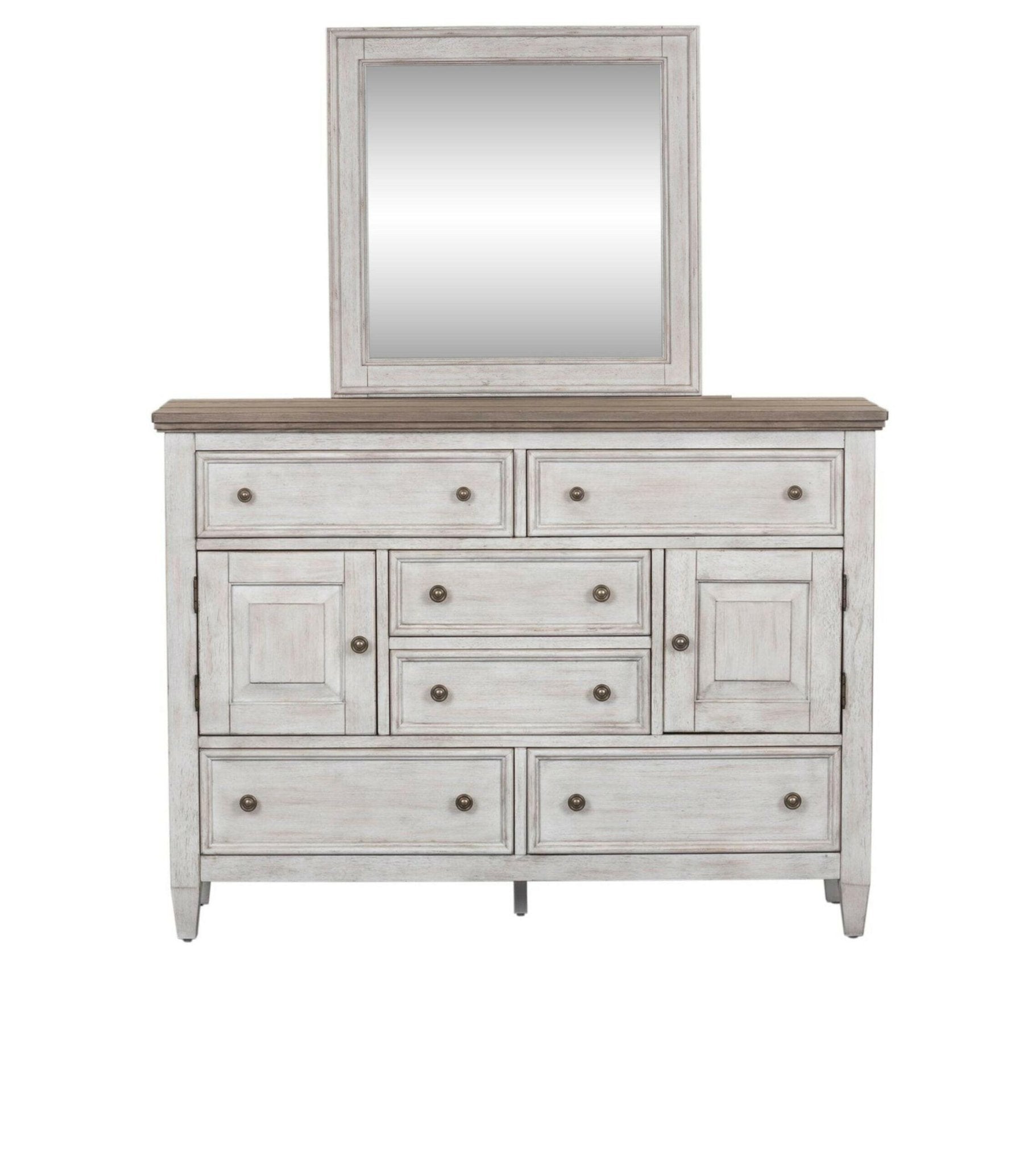Heartland Chesser Dresser Mirror 824 - br32/51 - Darseys Furniture & MattressLiberty Furniture Main image