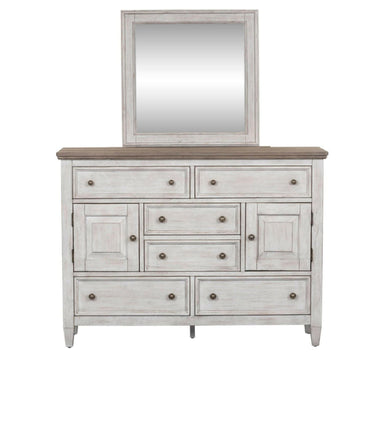 Heartland Chesser Dresser Mirror 824 - br32/51 - Darseys Furniture & MattressLiberty Furniture