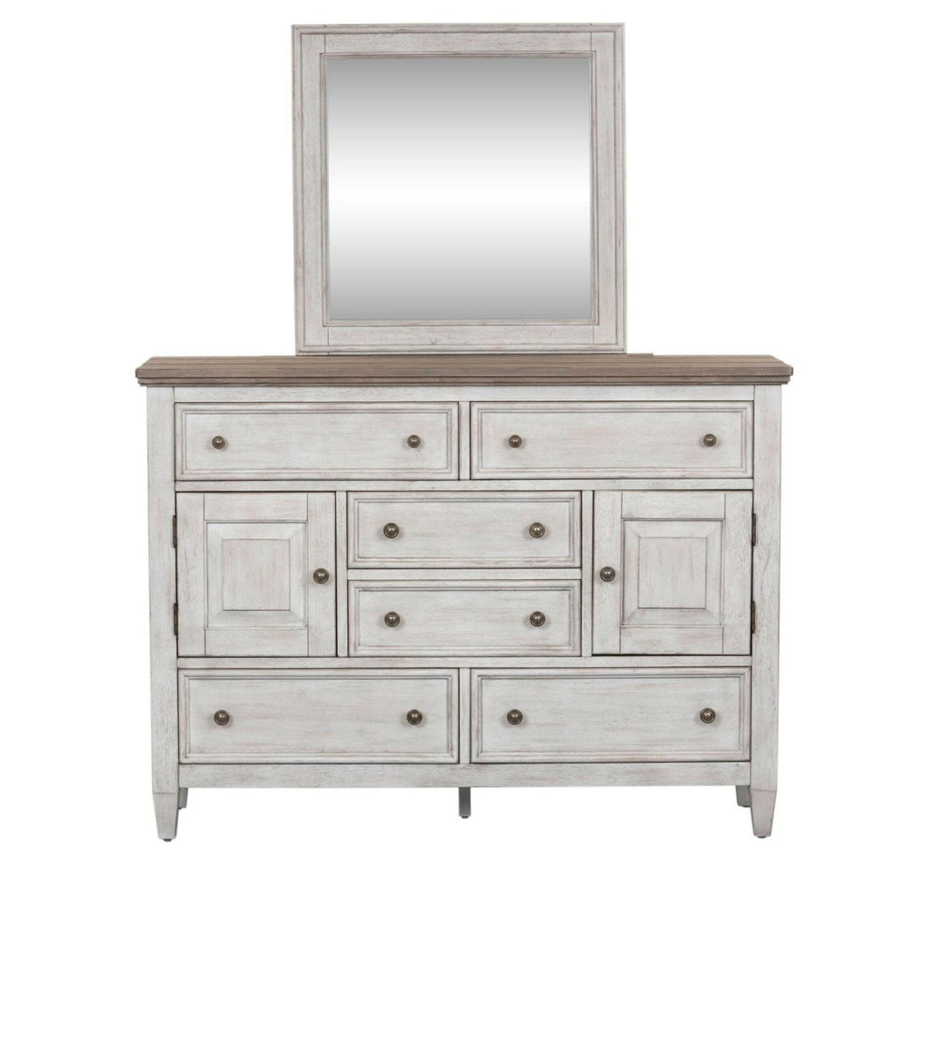Heartland Chesser Dresser Mirror 824 - br32/51 - Darseys Furniture & MattressLiberty Furniture