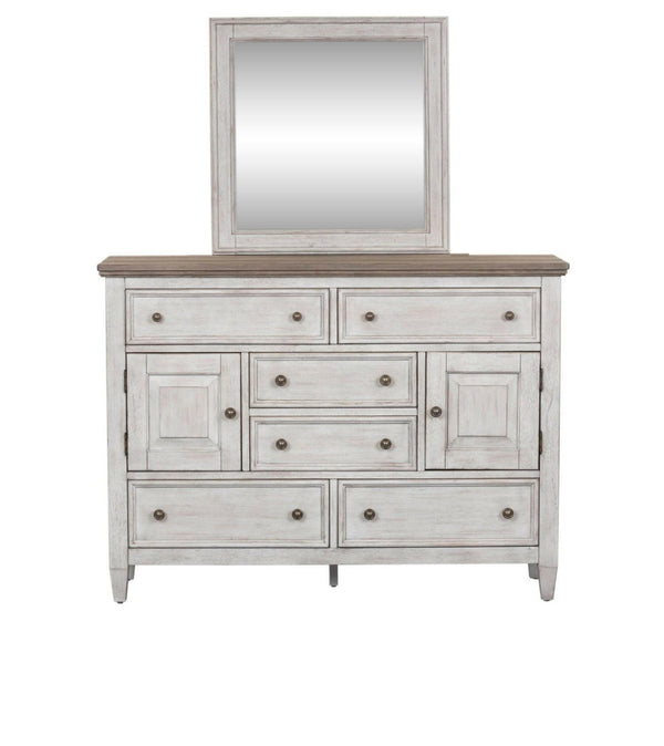 Heartland Chesser Dresser Mirror 824 - br32/51 - Darseys Furniture & MattressLiberty Furniture