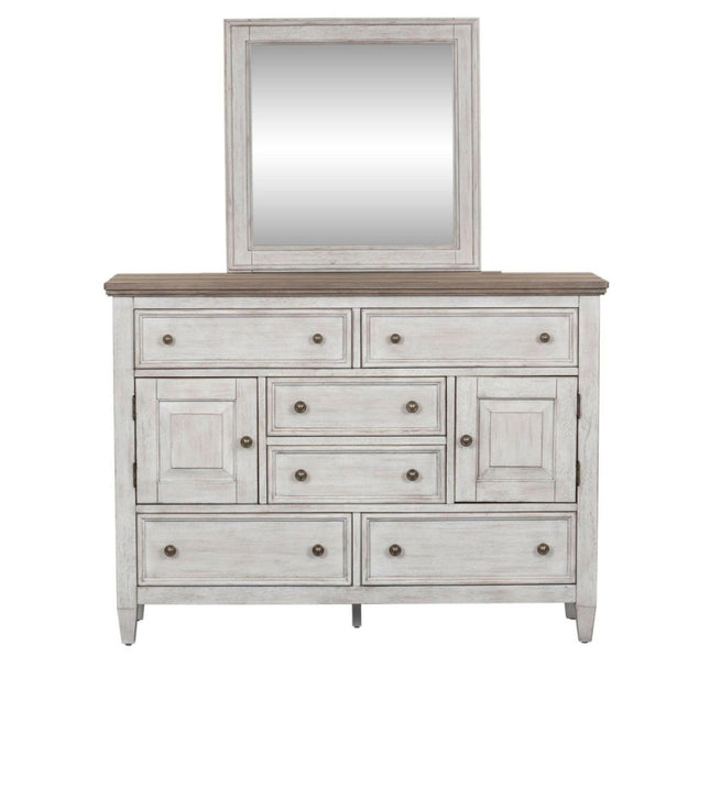 Heartland Chesser Dresser Mirror 824 - br32/51 - Darseys Furniture & MattressLiberty Furniture