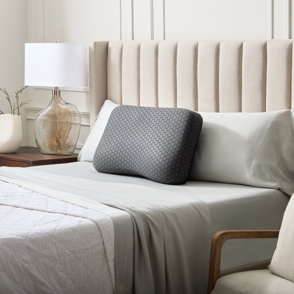 HexCurve Omniphase Pillow ZZQQX1XC - Darseys Furniture & MattressMalouf Sleep