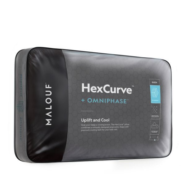 HexCurve Omniphase Pillow ZZQQX1XC - Darseys Furniture & MattressMalouf Sleep