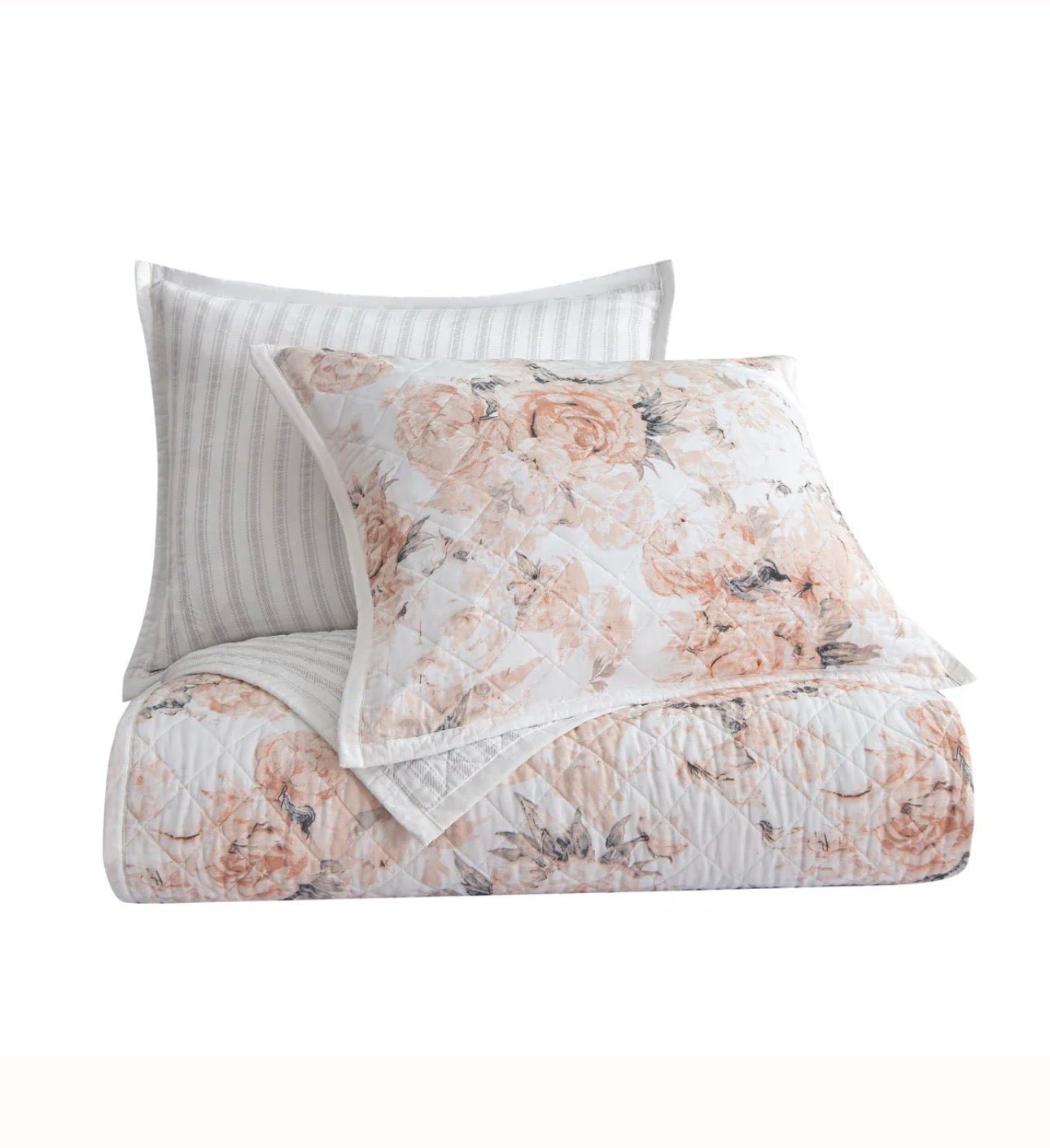 HiEnd Accents Colette Reversible King Quilt Set Secondary image