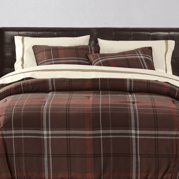 HiEnd Accents Jackson Plaid King Comforter Set LG1932 - SK - OC - Darseys Furniture & MattressHi End Accents