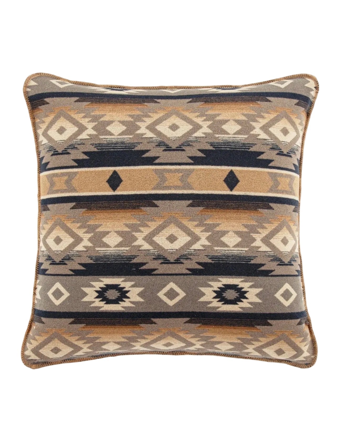 HiEnd Accents Taos Wool Blend Euro Pillow
