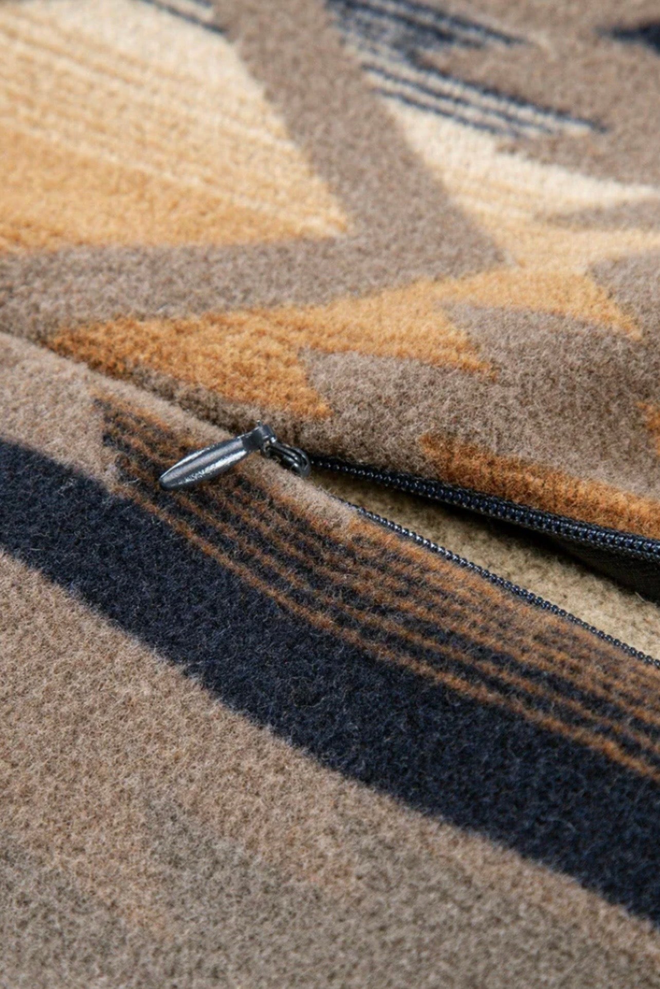 HiEnd Accents, Taos Wool Blend Euro Sham, 27" x 27", TR1936ES-OS-OC Secondary image