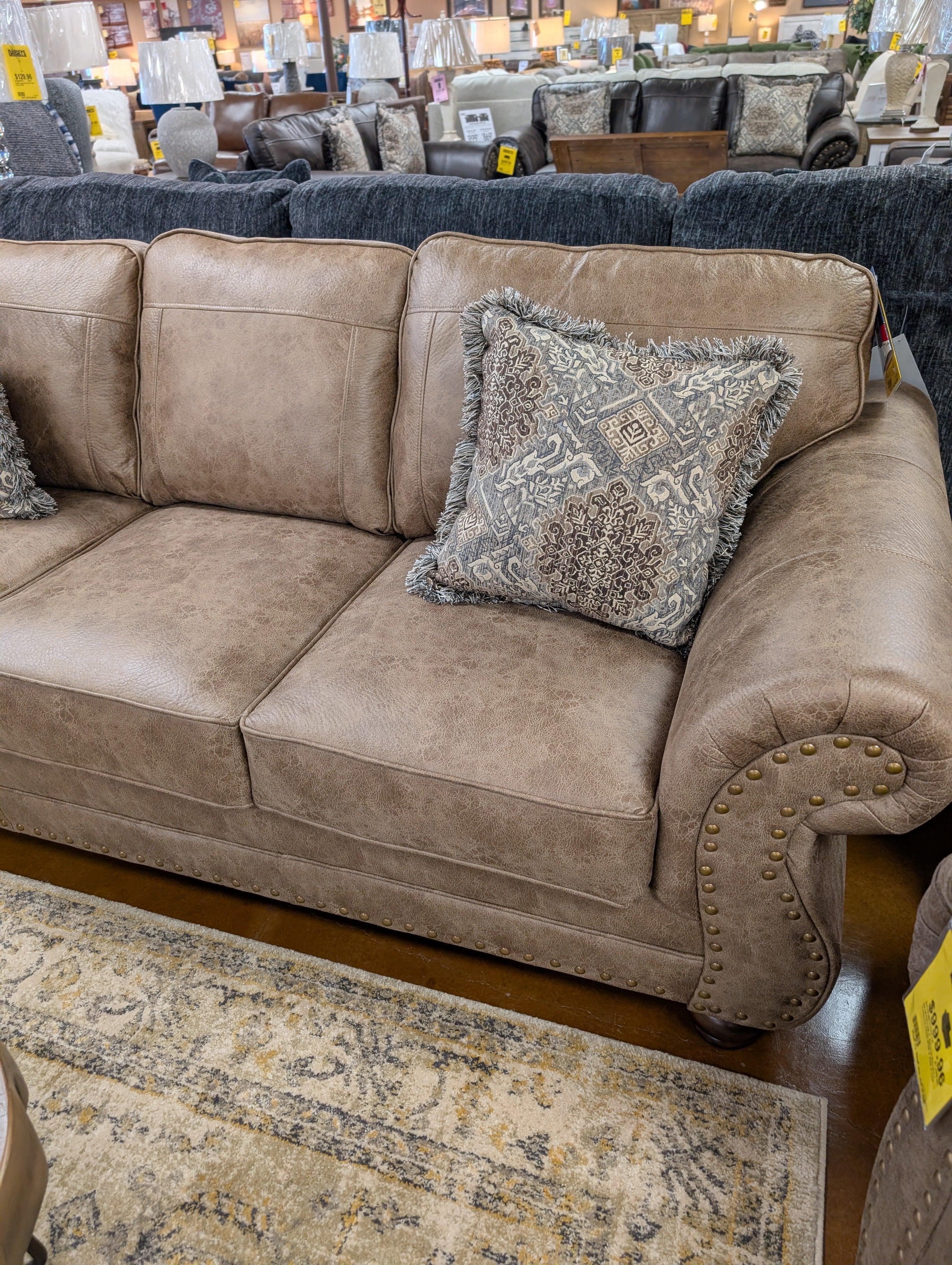 Jetson Ginger Sofa and Loveseat 17400LS - Darseys Furniture & Mattress