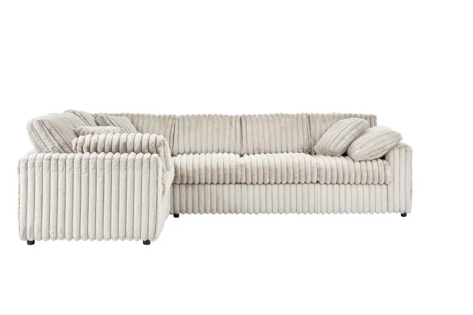 Mondo Champagne Sectional 24550-LFSC01-RFS01 - Darseys Furniture & Mattress Main image