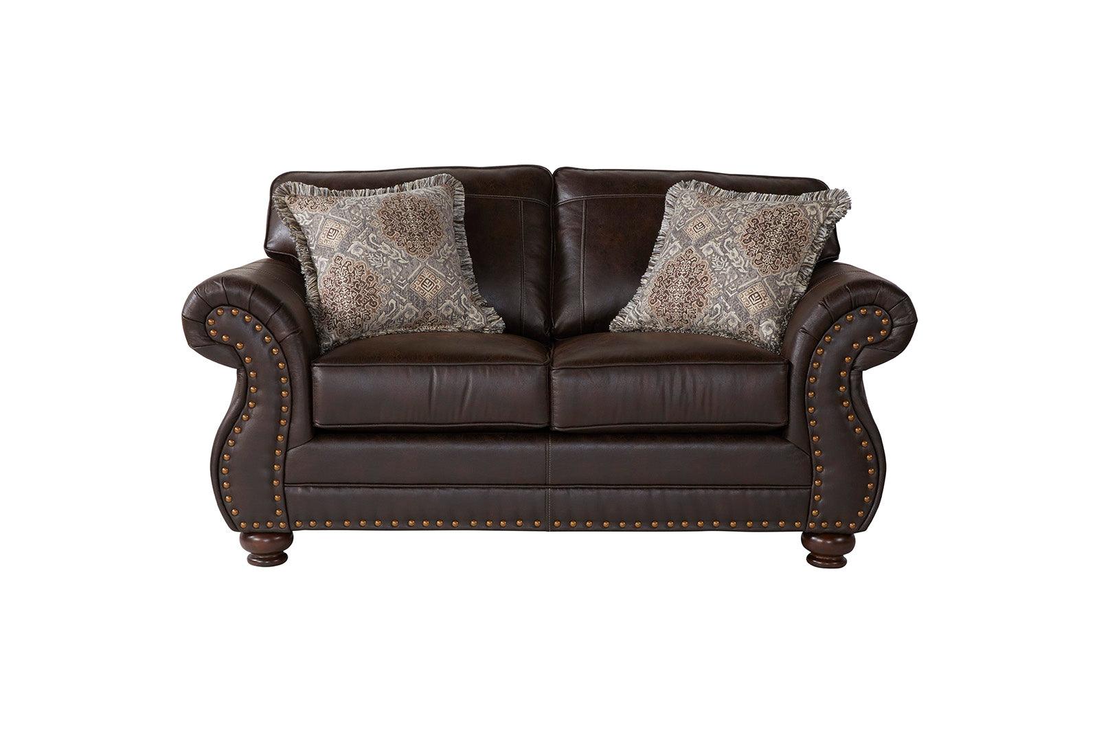 Ridgeline Brownie Sofa & Loveseat 17400.
