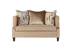 Simone Flax Sofa & Loveseat 17550LS.