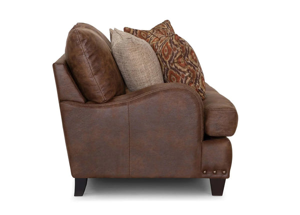 Indira Ford Walnut Loveseat 84820 - 8337 - 15 - Darseys Furniture & MattressFranklin Furniture Corp.