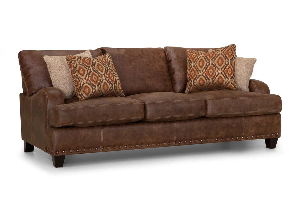 Indira Ford Walnut Sofa 84840 - 8337 - 15 - Darseys Furniture & MattressFranklin Furniture Corp.