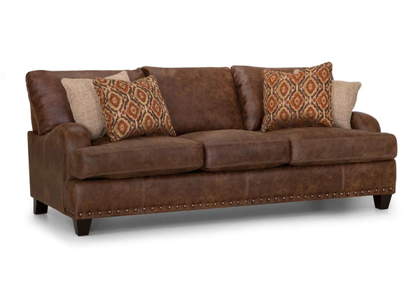 Indira Ford Walnut Sofa 84840 - 8337 - 15 - Darseys Furniture & MattressFranklin Furniture Corp.