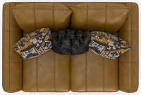 Corvara Caramel Loveseat 240602.