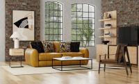 Corvara Caramel Sofa 240603.