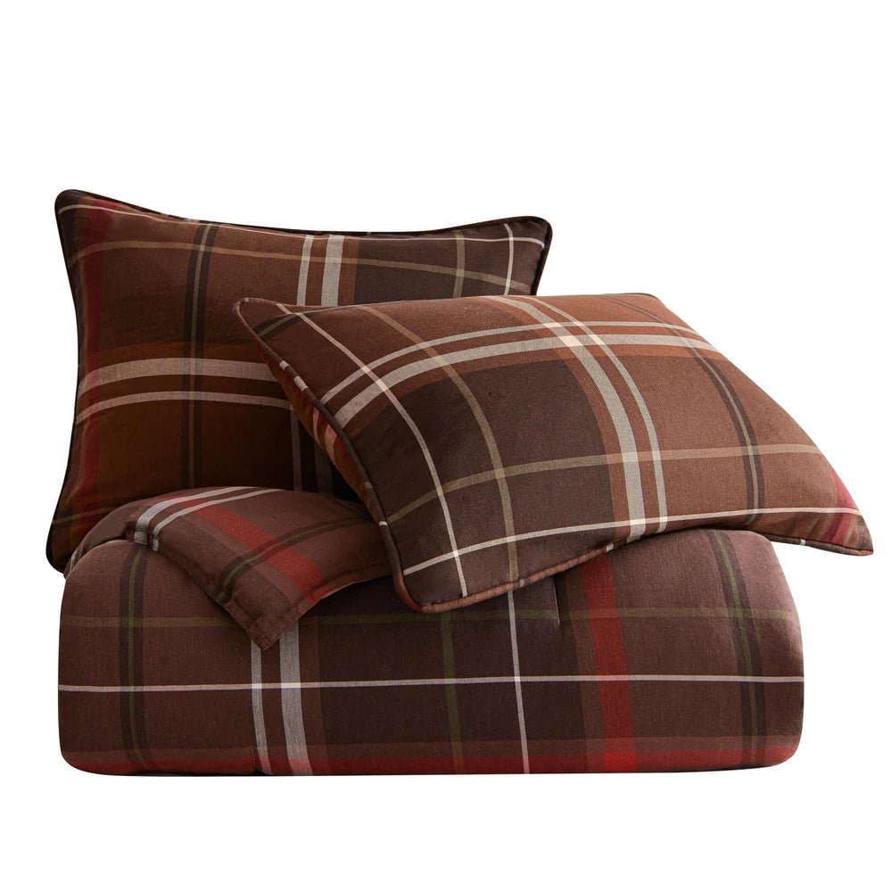 Jackson Plaid King Comforter Set LG1932 - SK - OC - Darseys Furniture & MattressHi End Accents Main image